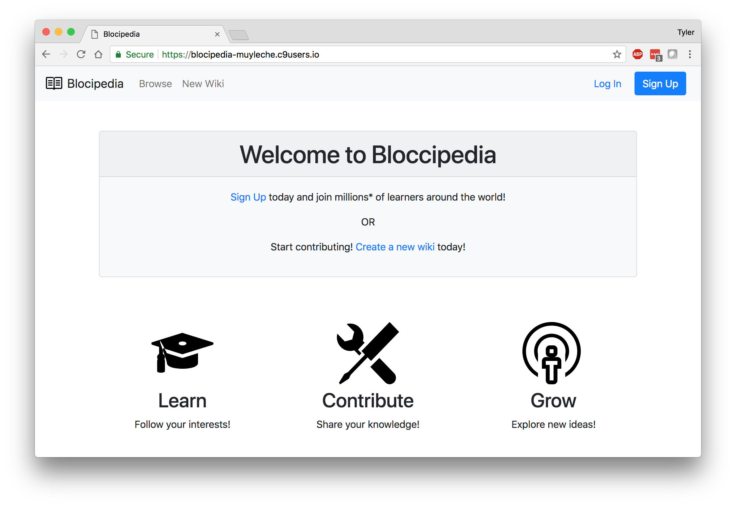 Blocipedia